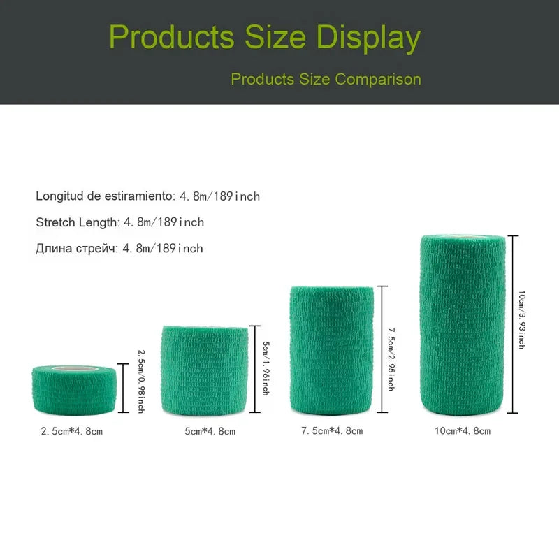 6/15Pcs Adhesive Elasticity Bandages